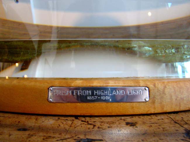 A section of the Fresnel Lens Prism removed the Highland Lighthouse in 1951 — image 2